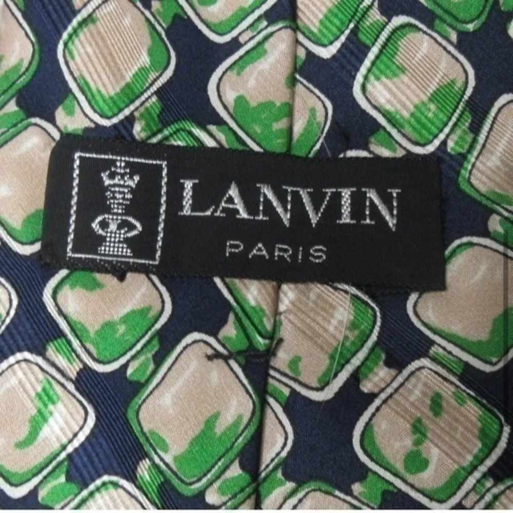 Lanvin Paris silk‎ tie - Picture 2 of 5
